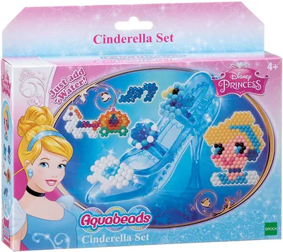Zdjęcie produktu dla Aquabeads 79698 - Zestaw Disney Kopciuszek - Zestaw do rękodzieła