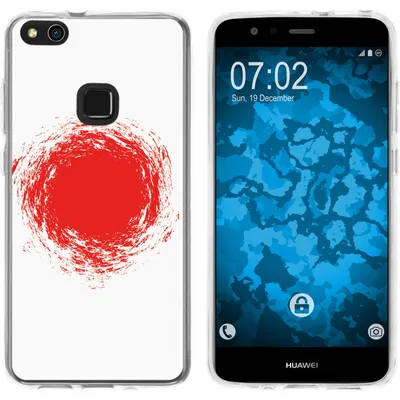Produktbild von PhoneNatic Case kompatibel mit Huawei P10 Lite Silikon-Hülle WM Japan M7