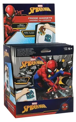 Imagen del producto de Imanes para nevera de Spiderman, 1 unidad, surtido