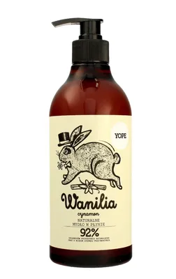 Obrázok produktu pre Yope Mydło w płynie Wanilia & Cynamon, 500 ml