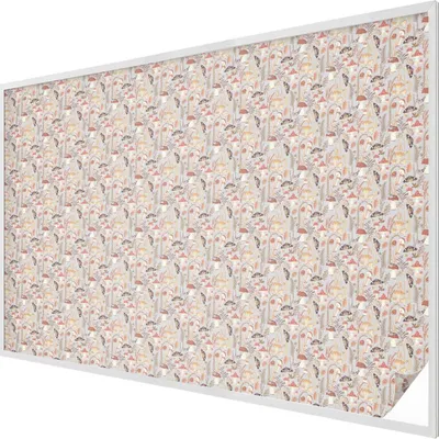 Zdjęcie produktu dla Folia witrażowa - 146x200 cm - wzór witrażowy - nieprzezroczysta dekoracyjna folia do ochrony prywatności - samoprzylepna, ochrona UV - wzór lasu