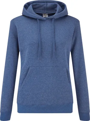 Immagine prodotto di Pullover con cappuccio Fruit Of The Loom Lady Fit BC363 (L) (blu reale screziato)