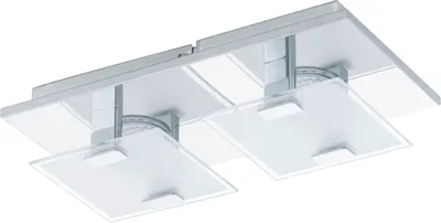 Zdjęcie produktu dla EGLO VICARO, 2 szt., 3000 K, 360 lm, IP20, Chrom, Biały