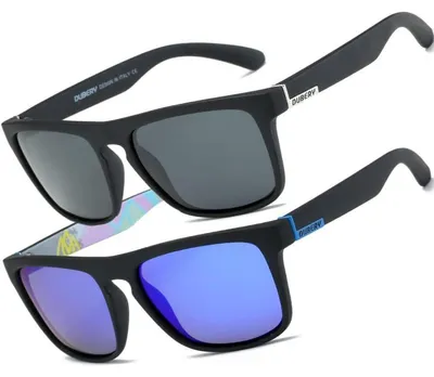 Productafbeelding van Zonnebril, gepolariseerd, voor heren en dames, UV400 bescherming, donkerblauw en zwart