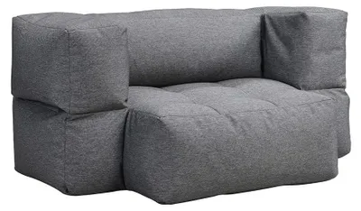 Produktbild von HOME DELUXE Outdoor Sitzsack HEAVEN - Anthrazit - 76 x 152 x 100 cm  | Gartensofa, Outdoor Lounge, Sitz-Garnitur, Couch