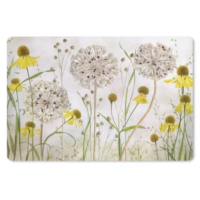 Produktbild von MuchoWow® Mauspad Mousepad Blumen - Stillleben - Ölfarbe 27x18 cm - Mousepads - Maus Mat - Pad - Mausunterlage - Büroartikel - Desk Matten