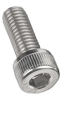 Imagen del producto de Tornillos hexagonales de acero inoxidable M4, paquete de 50 unidades