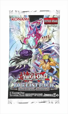 Produktbild von Yu-Gi-Oh! Duelist Pack Dimensional Guardians 1 Booster