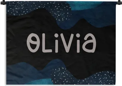 Produktbild von MuchoWow® Wandteppich Wandbehang Olivia - Pastell - Mädchen 90x67.5 cm Tapisserie Dekoration Wandtuch - Fototeppich - Wand-Skulpturen