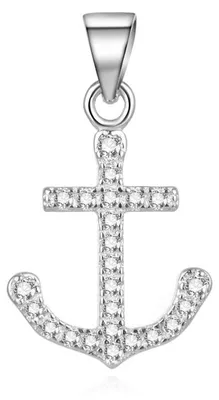 Immagine prodotto di Ciondolo d'argento alla moda Anchor AGH233