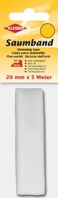 Produktbild von KLEIBER Saumvlies 20 mm x 5 m weiß