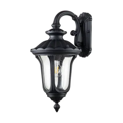 Produktbild von Chicago Outdoor Wandleuchte schwarz strukturiert  Elstead Lighting CC2-S-BK
