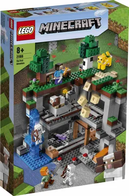 Zdjęcie produktu dla LEGO Minecraft Pierwsza przygoda, Zestaw do budowania, 8 lat(a), Plastik, 542 szt., 935 g