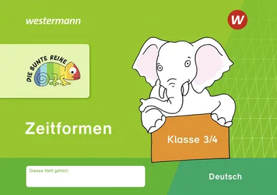 Immagine prodotto di DIE BUNTE REIHE - Deutsch. Zeitformen Klasse 3 / 4
