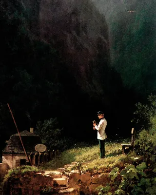 Produktbild von Carl Spitzweg Kunstdruck Bild - Die Zollwache (50 x 40 cm)