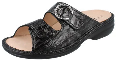 Produktbild von FINN COMFORT Mumbai Damen Pantolette anthrazit  - Größe: 41