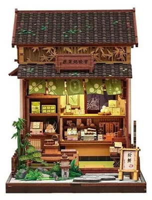 Produktbild von Miniature House Model Kit Kanmi-dokoro Kurihara 19 x 15 cm