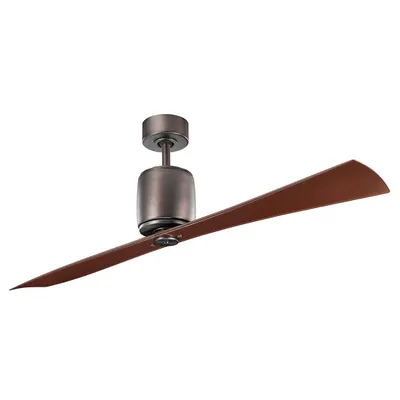 Produktbild von Elstead Ferron leiser Deckenventilator Ø152cm DC-Motor + Fernbedienung Ölgebürstete Bronze