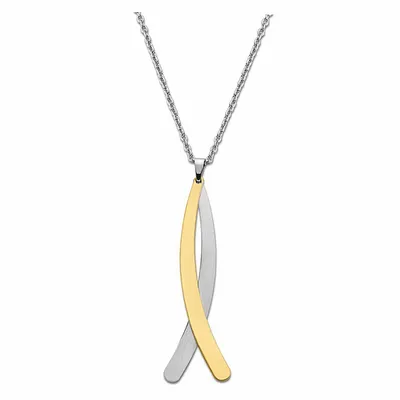 Produktbild von Lotus Style Halskette Edelstahl LS1893-1/2 silber gold Damen Schmuck JLS1893-1-2
