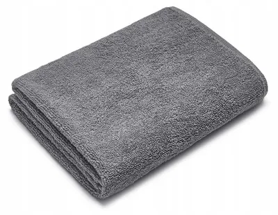 Produktbild von MUMLA Weicher Baumwoll-Badetuch 70x140cm Grau