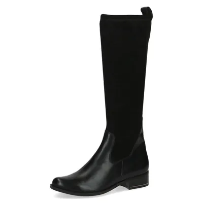 Produktbild von CAPRICE Stiefel Materialmix Leder/Textil schwarz G-Weite