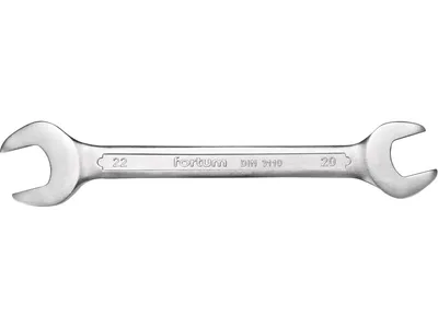 Obrázek produktu pro Klíč plochý Fortum (4730122) klíč plochý, 20x22mm, L 236mm, 61CrV5