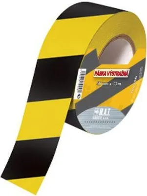Obrázok produktu pre Výstražná páska žlto-červená 75mm x 500 m