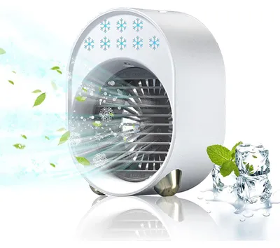 Produktbild von Luftkühler mit Verdunstungskühlung, Mini Ventilator, Klimaanlage