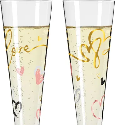 Produktbild von Goldnacht Champagnerglas-Set F23 Von Carolin Oliveira