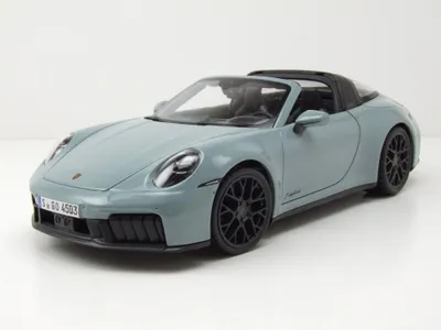 Produktbild von Maisto 31470 Porsche 911 (992.2) Targa 4 GTS 2025 grün metallic 1:18