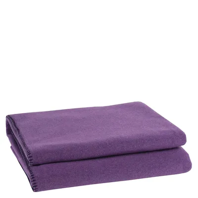 Produktbild von Zoeppritz Soft-Fleece aubergine 110x150 103291-490