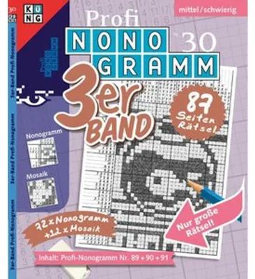 Immagine prodotto di Profi-Nonogramm 3er-Band Nr. 30