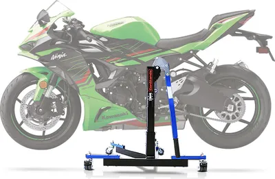 Immagine prodotto di Cavalletto centrale CS Power Evo per Kawasaki Ninja ZX-6R 24-25 Blu