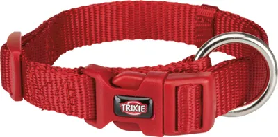 Obrázek produktu pro TRIXIE 20153, Pes, Standardní obojek, Červená, Nylon, Jednobarevný, S-M