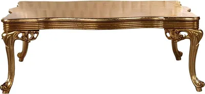 Image de Table basse dorée baroque rococo bois table salon tables or