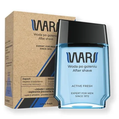 Produktbild von Wars Expert Herren After Shave Active Fresh, 90ml