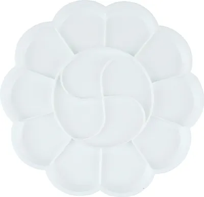 Zdjęcie produktu dla Paleta malarska plastikowa do farb Phoenix średnica 20 cm