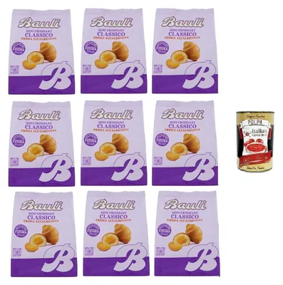 Produktbild von Bauli Italian Gourmet Mini Croissant crema albicocca, Aprikosenfüllung 9 x 75g