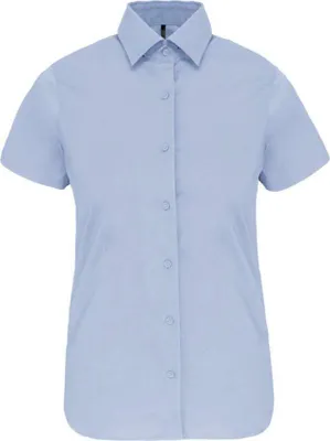 Produktbild von Kariban Damen Stretchbluse Kurzarm