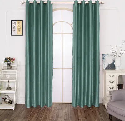 Produktbild von Topchances 2er-Set Samt Vorhang Verdunklungsvorhang, Blickdicht Ösenvorhang Thermogardine für Schlafzimmer Wohnzimmer, 140*240cm(B x H), Blau