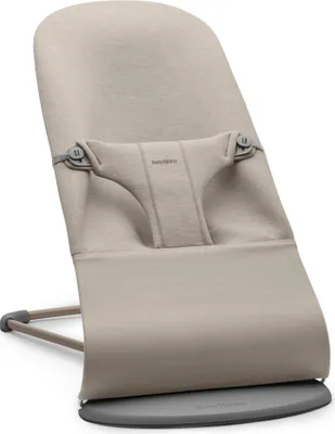 Produktbild von BABYBJÖRN Babywippe Bliss 3D Jersey Sand grau