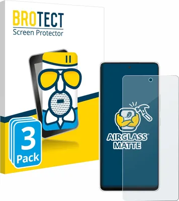 Produktbild von 3x BROTECT Entspiegelungs Schutzglas für Samsung Galaxy A53 5G Schutzfolie Panzer Folie Glas Display Schutz matt