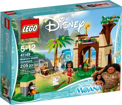 Image de LEGO® - Disney Princess™, L'île de l'aventure de Vaiana ; 41149