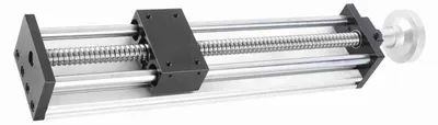 Zdjęcie produktu dla Liniowe prowadnice z ręczną korbą do maszyn CNC