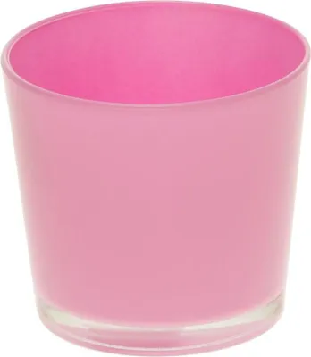 Produktbild von INNA-Glas Glasübertopf Alena, Erika, 12,5 cm, Ø 13,3 cm - Deko Übertopf