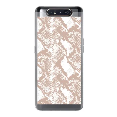 Produktbild von MuchoWow® Handyhülle Schutzhülle Hülle für Samsung Galaxy A80 Schlangendruck - Formen - Pastell Silikon Softcase Handy Hülle - Schutzdeckel