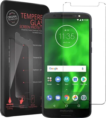 Produktbild von 2x Conie Glasfolie für Motorola Moto G6 Plus Displayschutz Folie Panzer Glas Premium Schutzfolie Set Blasenfrei