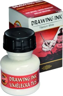 Immagine prodotto di KOH-I-NOOR 14175000000 Tuš 2100 Bianco titanio 20 g 1 ks