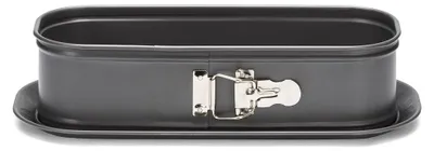 Kuchen-Springform 30 cm, antihaftbeschichtet, grau