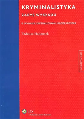 Imagen del producto de Hanausek, T: Kryminalistyka